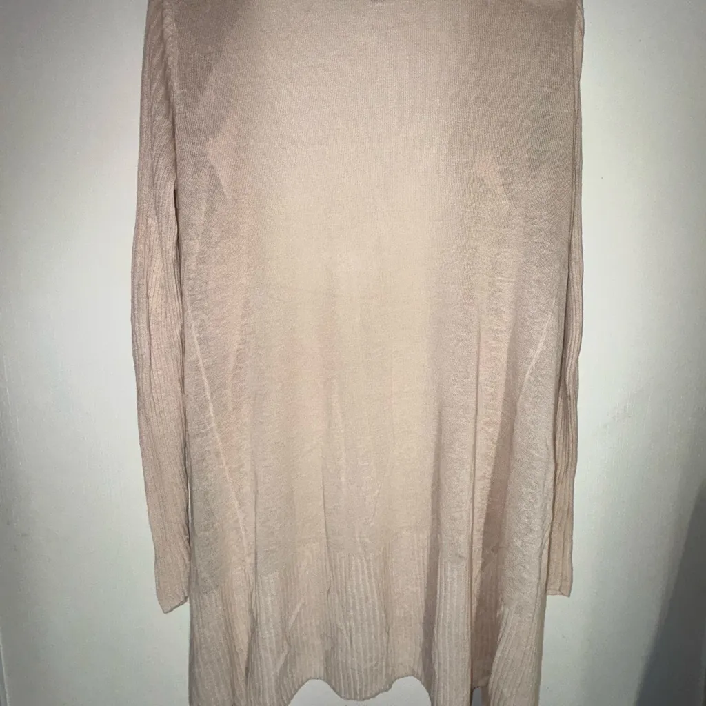 Women's Beige Sweater Cardigan - Image 5