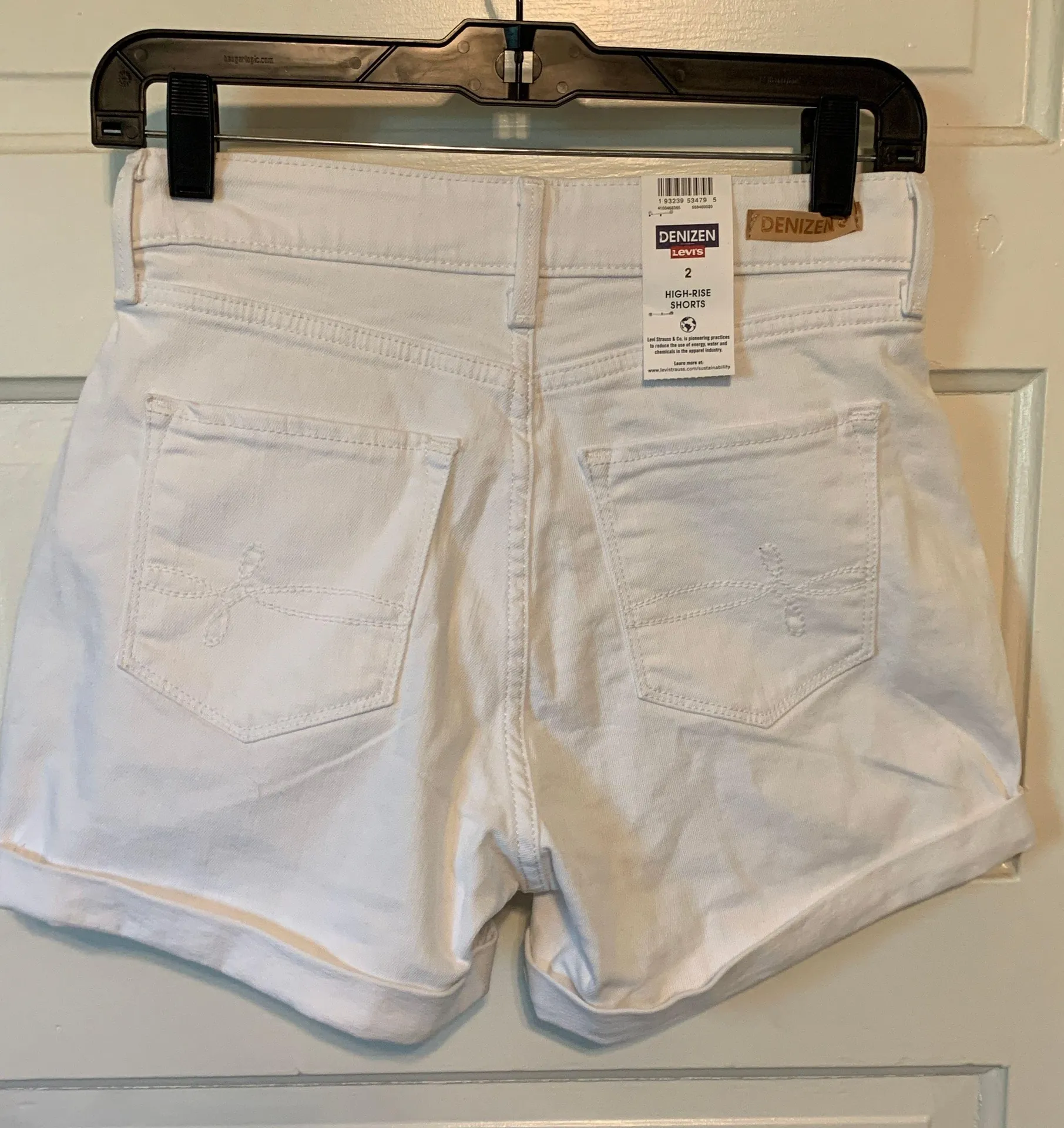 Levi’s Denizen high -rise  White - Image 2