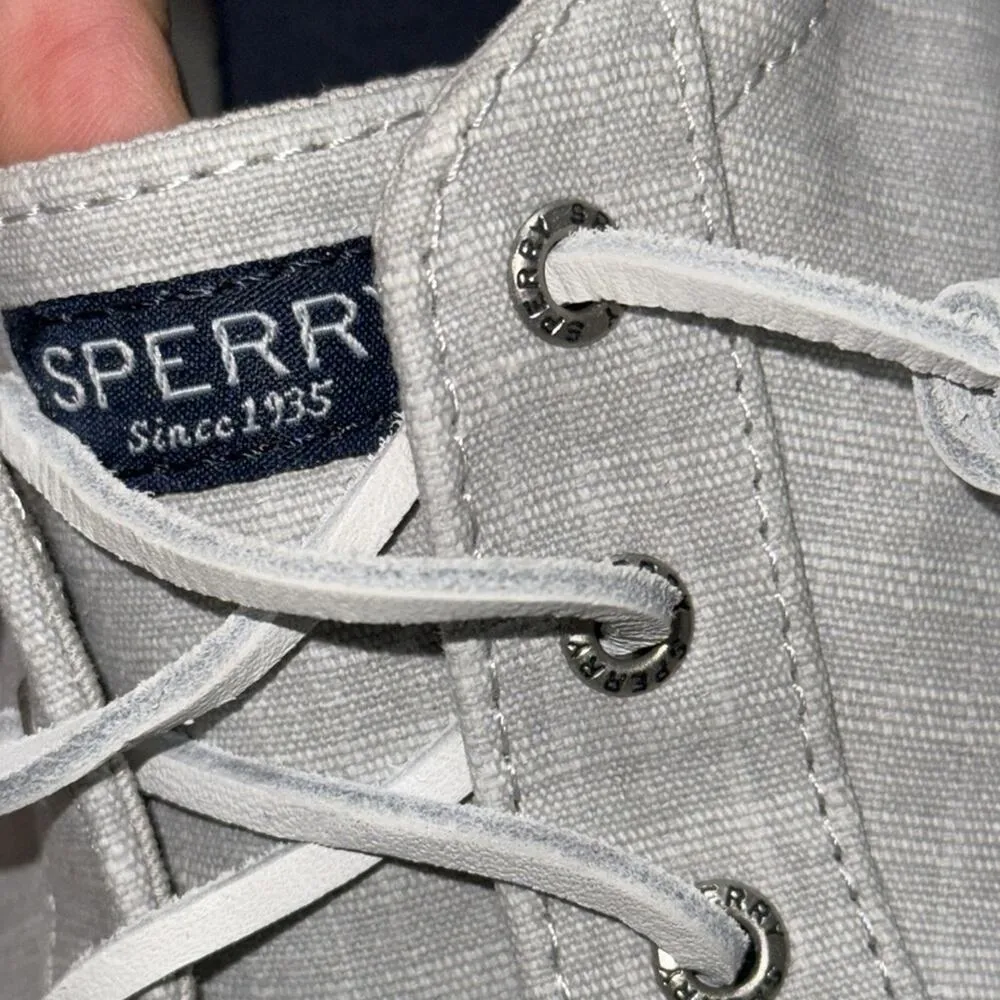 SPERRY TOP-SIDER memory foam women’s size 9.5 Gray Casual Shoes sneakers grey - Image 5