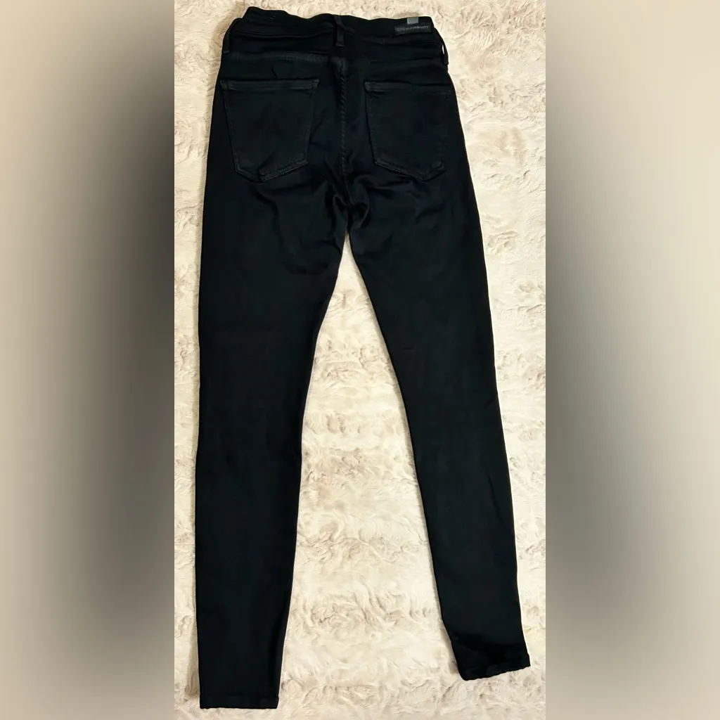 Avedon ultra skinny size 26 black denim - Image 4