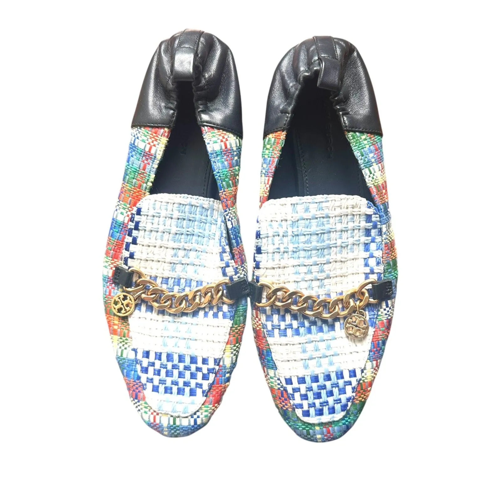 TORY‎ BURCH Mini Benton Charm Loafer Multicolor NWOB SZ 7 - Image 2