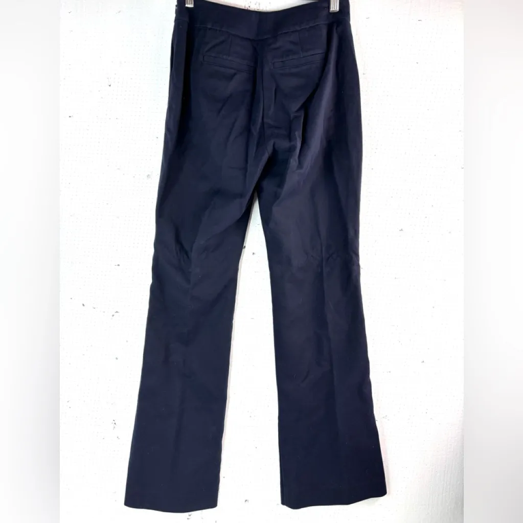 CAbi 2 Sailor Style Black Navy Flare Pants with Button Accents - Workwear - Image 2