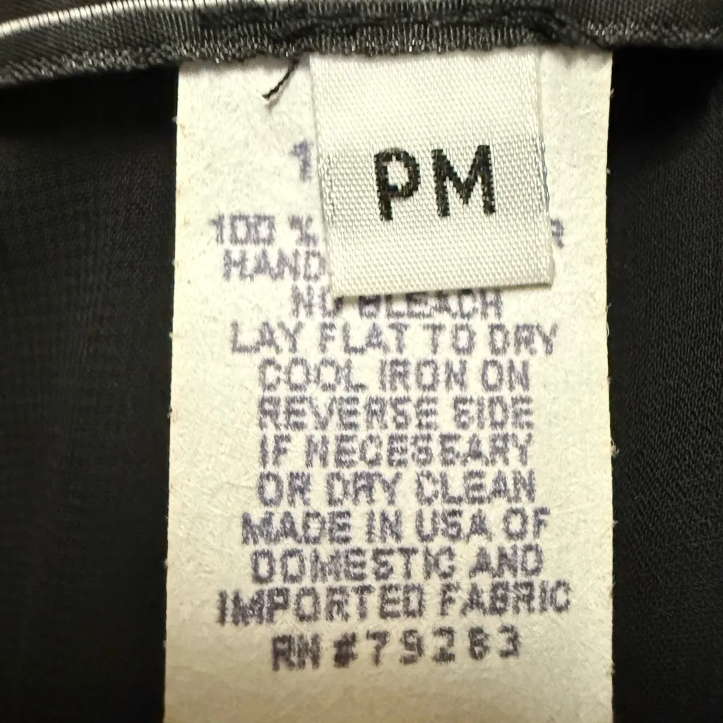 Alex Evenings NWT  Elegant Black Chiffon Pants Size Medium Petite - Image 11