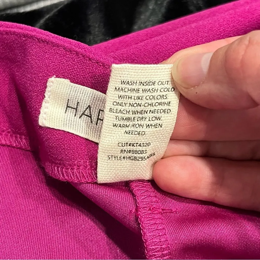 NEW Happily Grey Magenta Pink Wide Leg Trousers Size 7 - Image 11