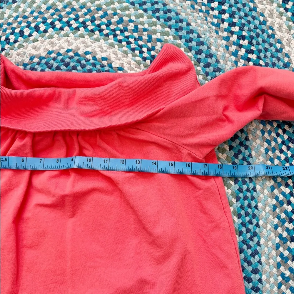 Anthropologie Maeve Pink Off-The-Shoulder Pullover - Image 8