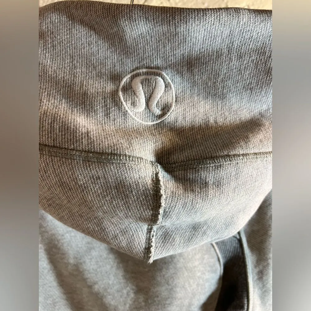 Lululemon Athletica Scuba Gray Zippered Fitted Hoodie 6 - Image 15