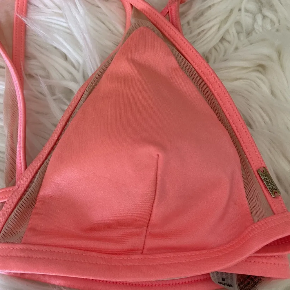 Pink Swim Top size M see pictures for condition - Image 6
