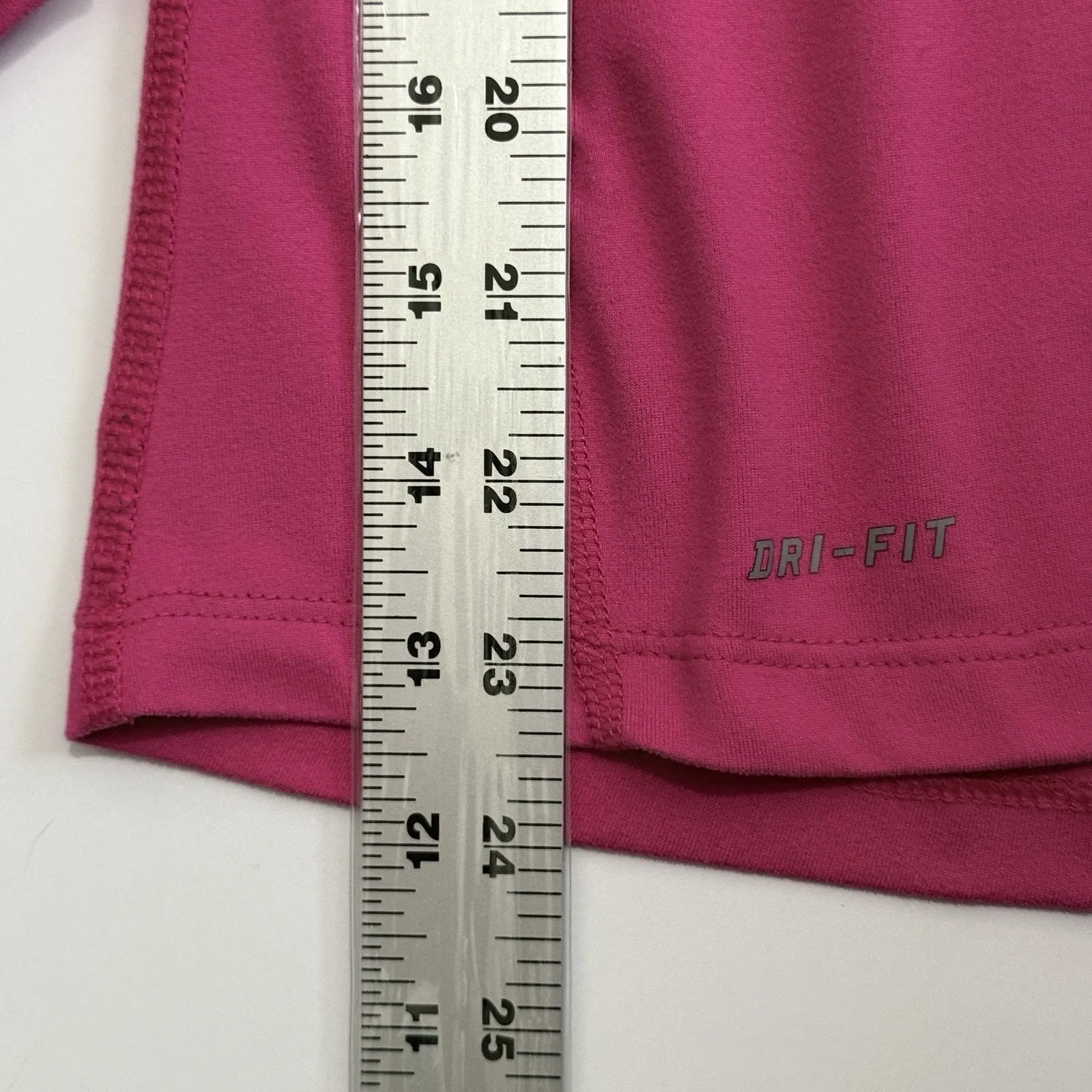Nike  Dri-Fit Element 1/2 Zip Pullover Top Womens Size Small Pink Solid Running - Image 8