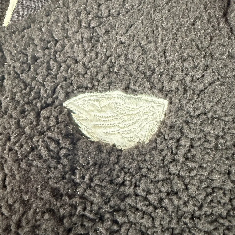 Black  1/4 Zip Women's Size Small Fleece Sherpa Oregon State Beavers NCAA Soft‎ - Image 5