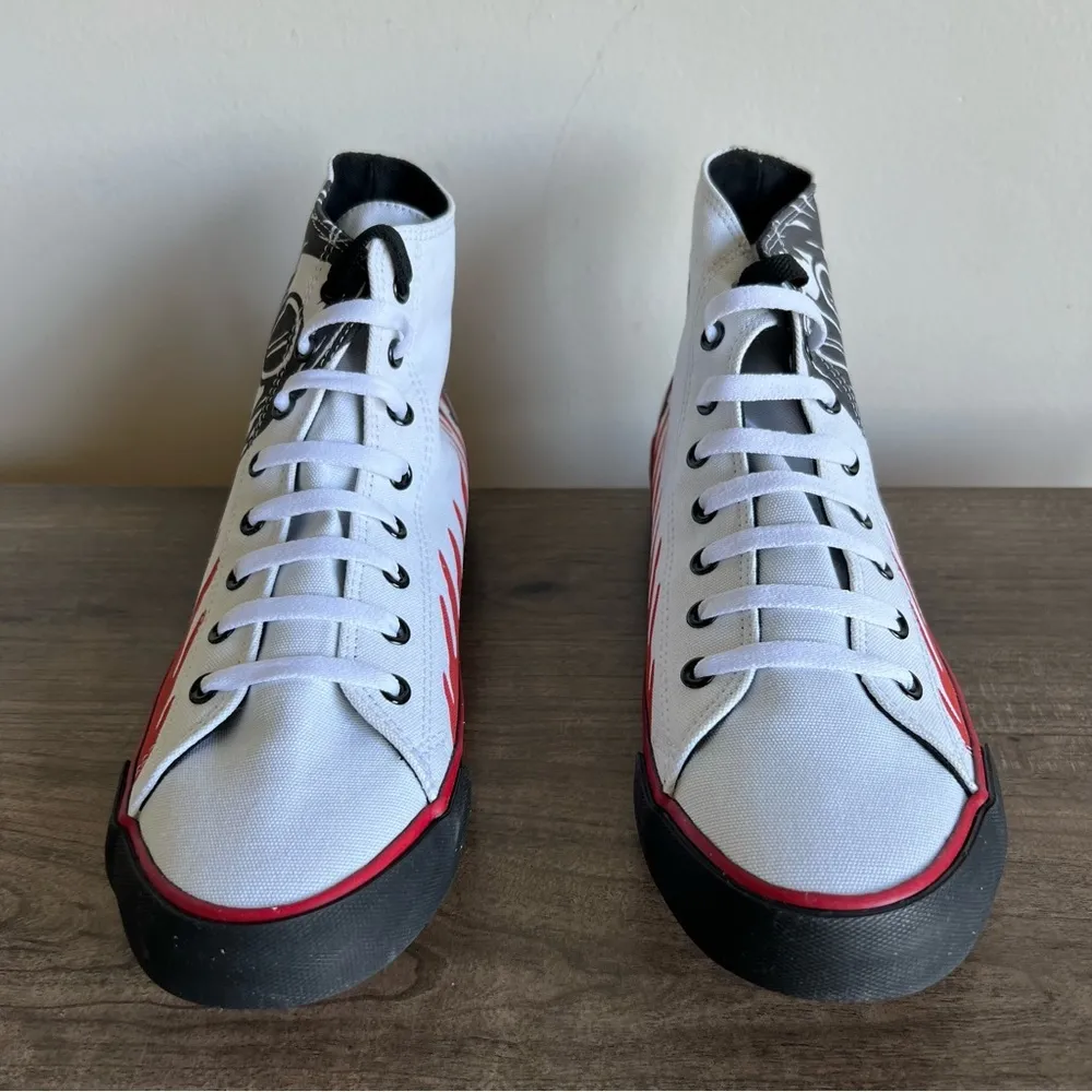 Blanx Erre Fire Unisex Hi Top Shoe Size 9.5 or 11 - Image 5