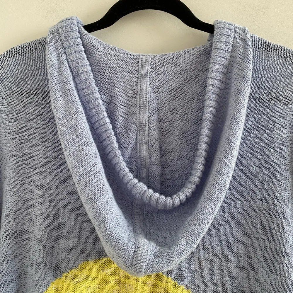 Lou & Grey Aloha Knit Hoodie V-Neck Sweater XL NEW Beachy Summer Coastal - Image 10