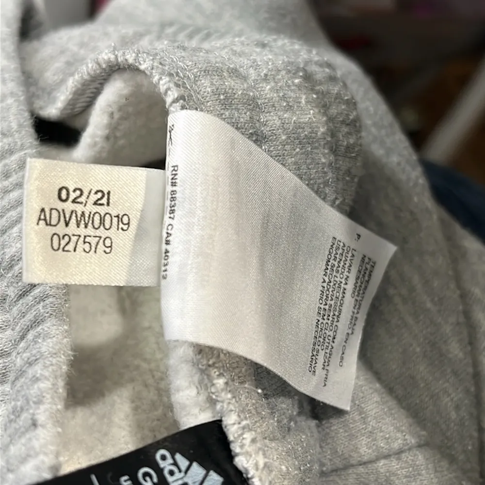 Adidas  Women's Essentials Golf Sweatpants Gray-Large - Image 5