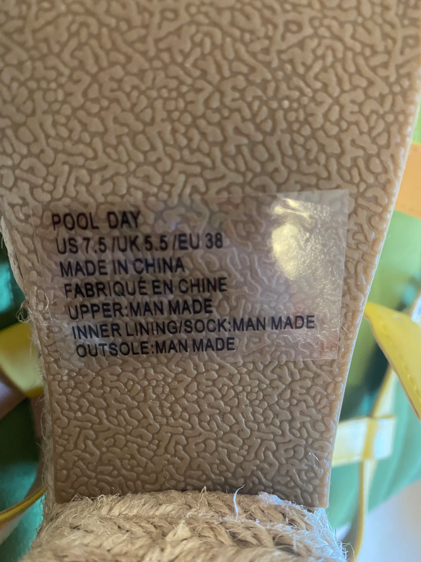 JustFab Yellow Platform Heels - Image 8