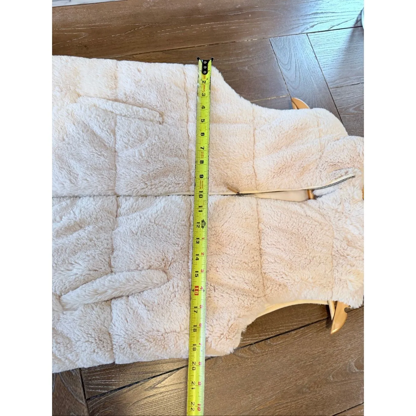 NWOT PJ Salvage Women's Loungewear Cozy Cuddlers Vest Size Medium White - Image 7