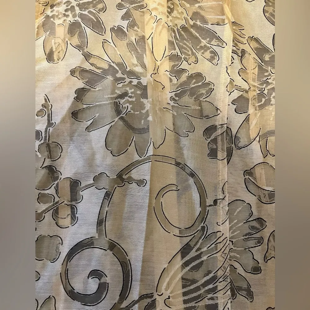 Susan Graver Yellow Linen Blend Full Zip Lightweight Collared Jacket Women’s 1X - Image 9