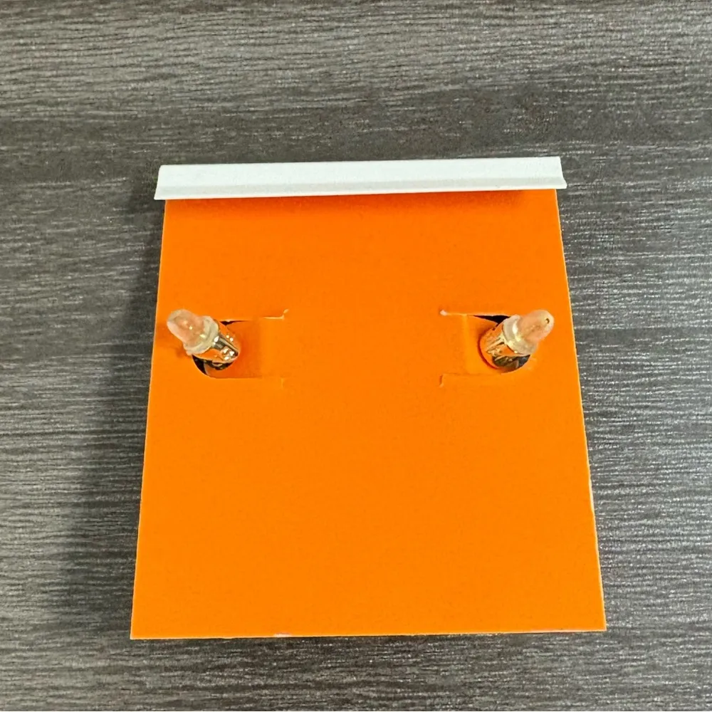 Alicia Bonnie Emilie Butterfly Gold Crystal Pave Drop Earrings - Image 3