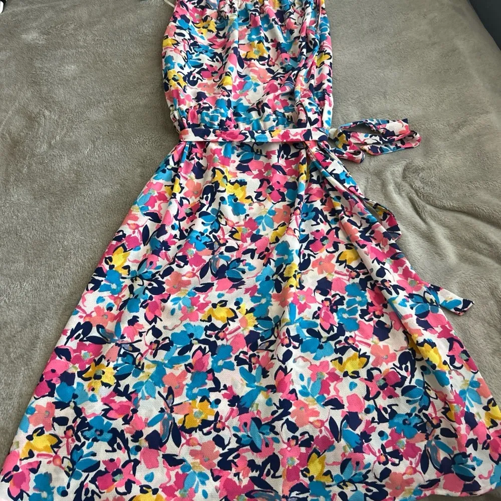 Vintage Juicy Couture Floral Dress Women’s Large - Image 2