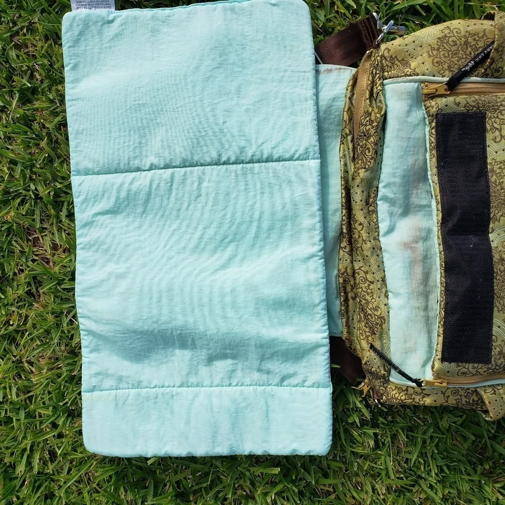 Petunia Pickle Bottom Boxy Backpack Diaper Bag Green Mint - Image 11