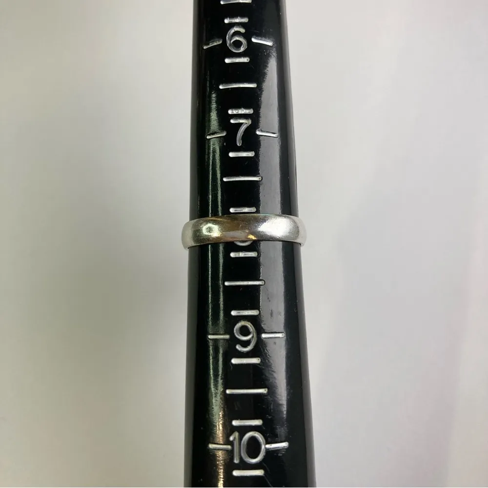 DALMATIAN Jasper Genuine Stone 925 Sterling Silver Ring Size 8 - Image 7