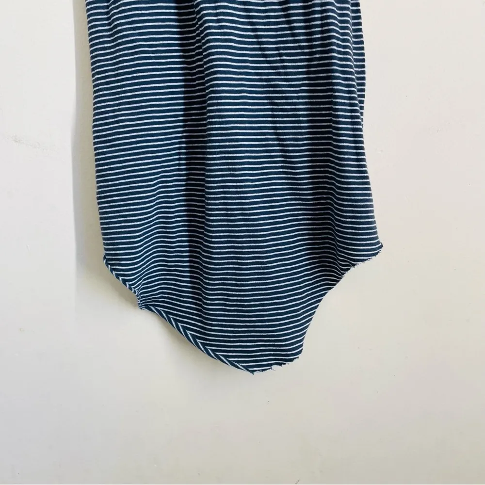 Frank & Eileen Jersey Striped Tank Top Navy White size S Blue - Image 9