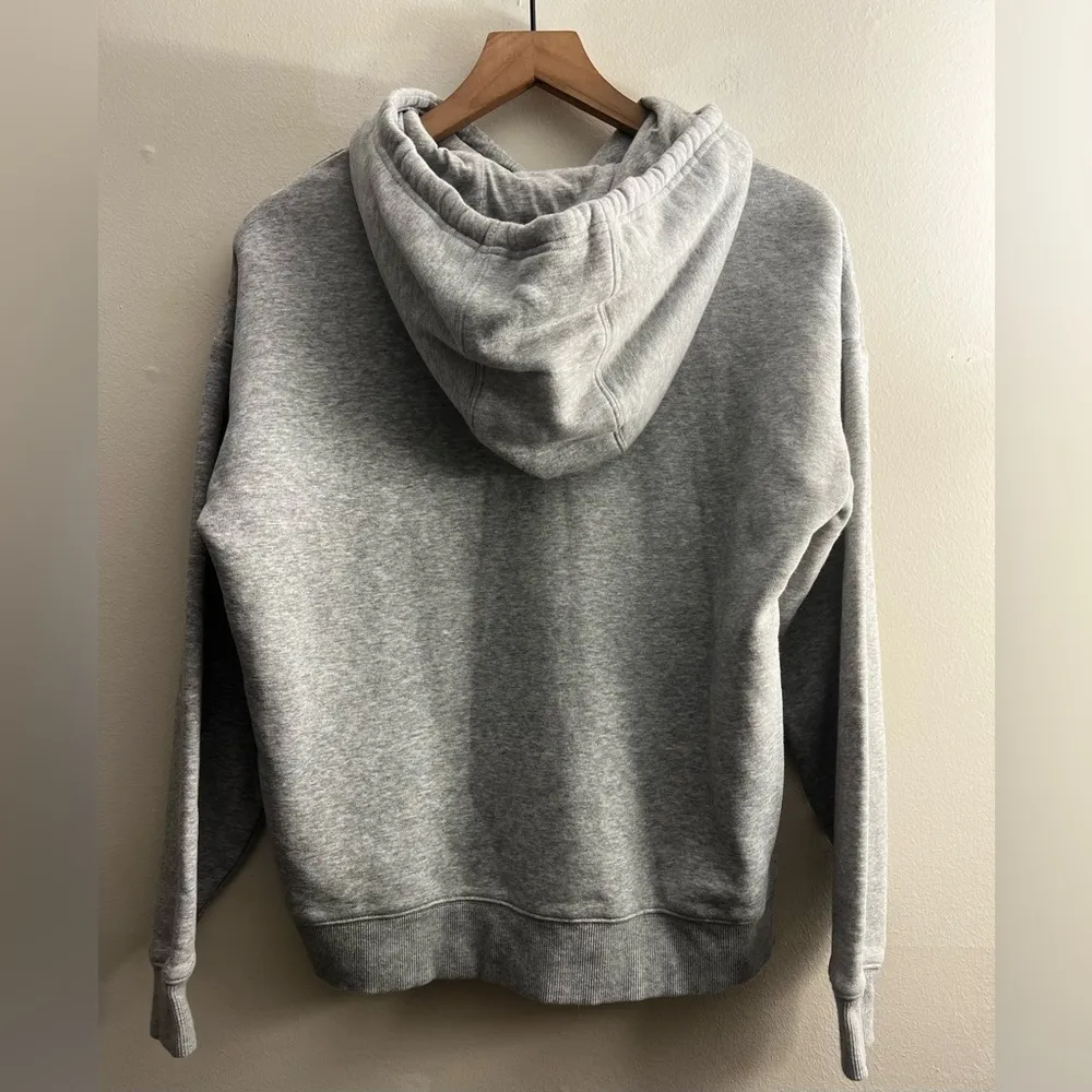Fila women grey hoodie super soft comfy cozy travel sporty M - Image 2