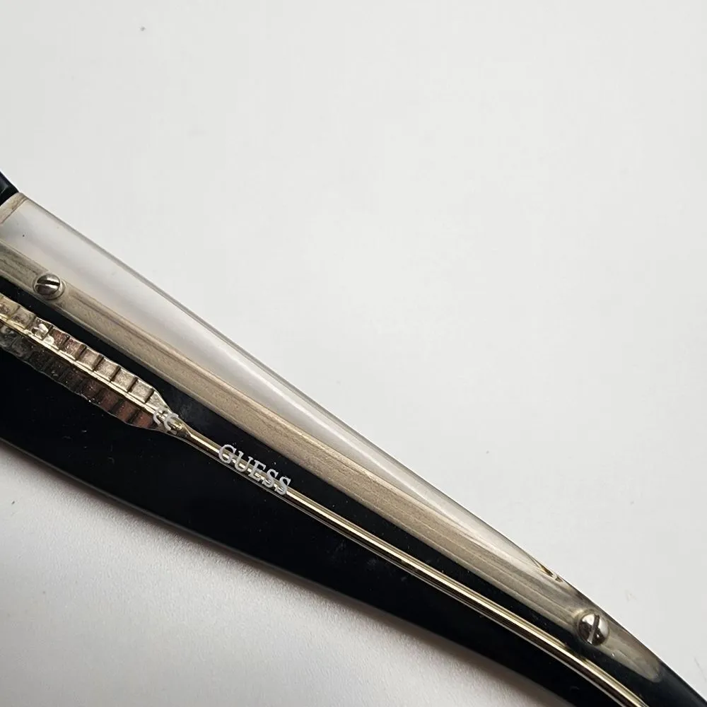 Guess Black & Silver Prescription Sunglasses Frames - Image 8