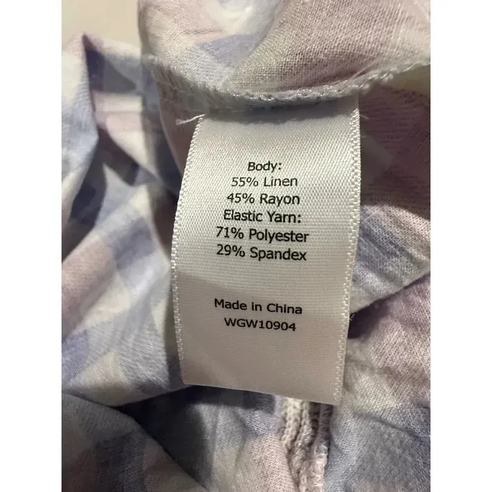 Market &‎ Spruce Square Neck Plaid Tank Top | Size M - Image 5