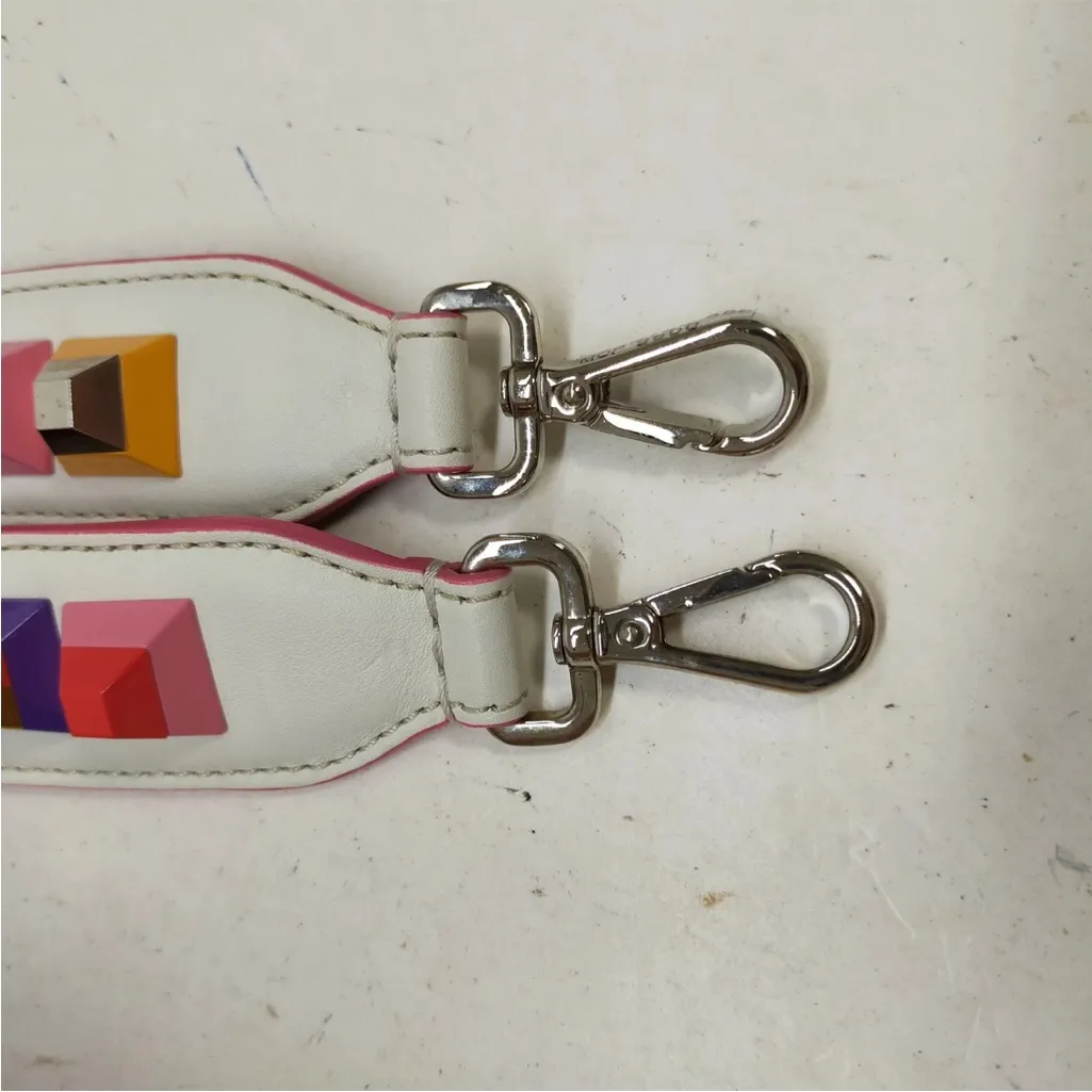 Fendi Colorful Geometric Strap EUC - Image 9