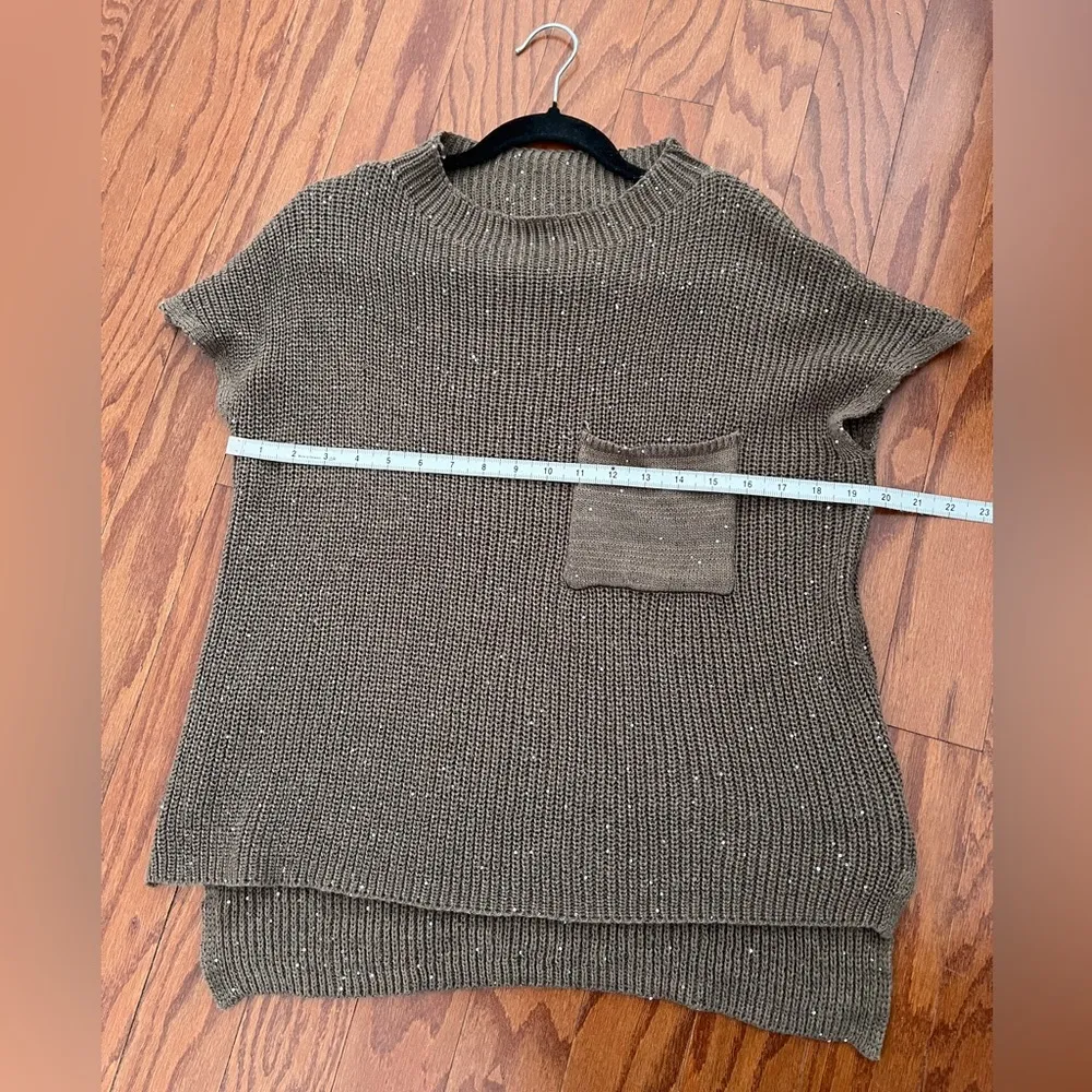 Patch pocket sequins sweater - Image 5