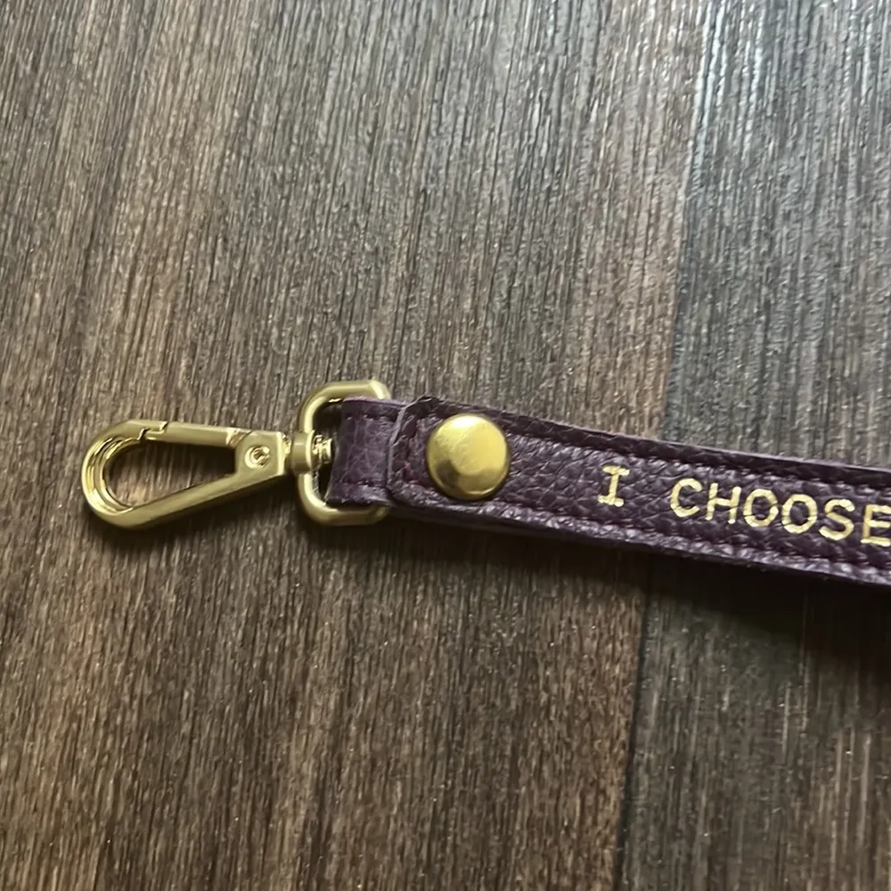 I Choose my Own Path Purse Attachment Purple - Image 3