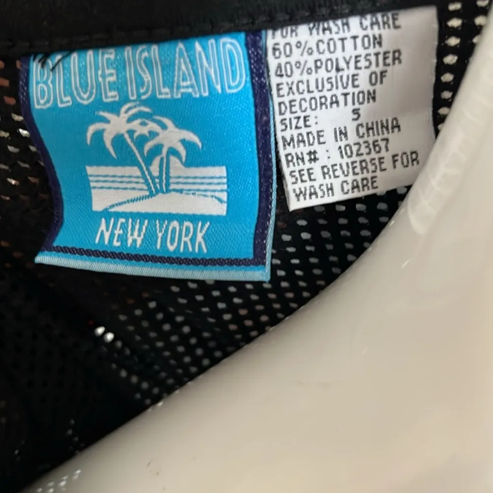 Blue Island mesh blouse or coverup - Image 3