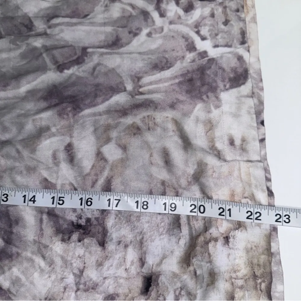 Anthropologie Tiny Saturday Sunday abstract print short sleeves blouse top sz S‎ - Image 9