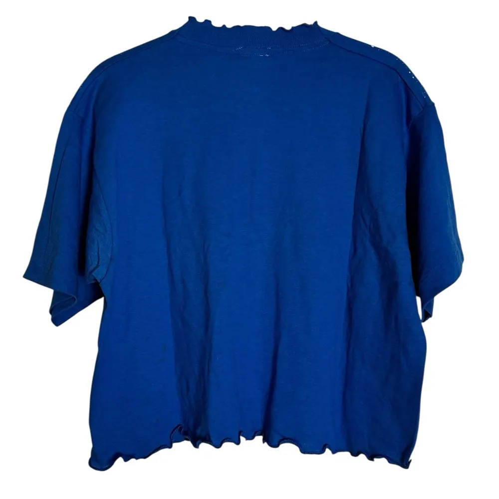 Vintage Dunkin Daylite Southwestern Fringe Crop T - Image 7