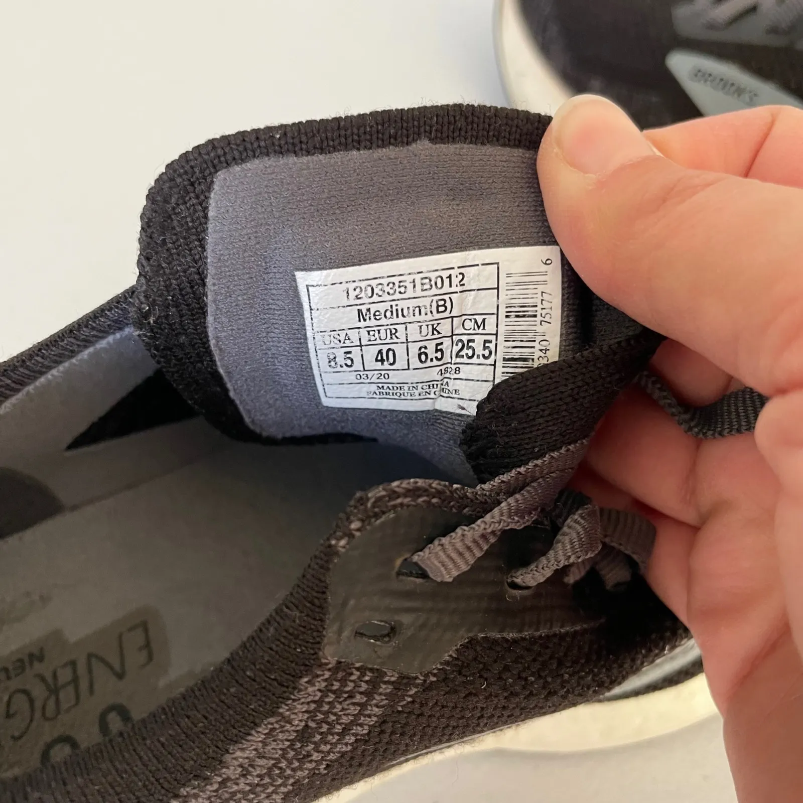 Brooks Levitate 5 Women's Running Shoes Black Size 8.5 Athletic Sneakers - Image 10