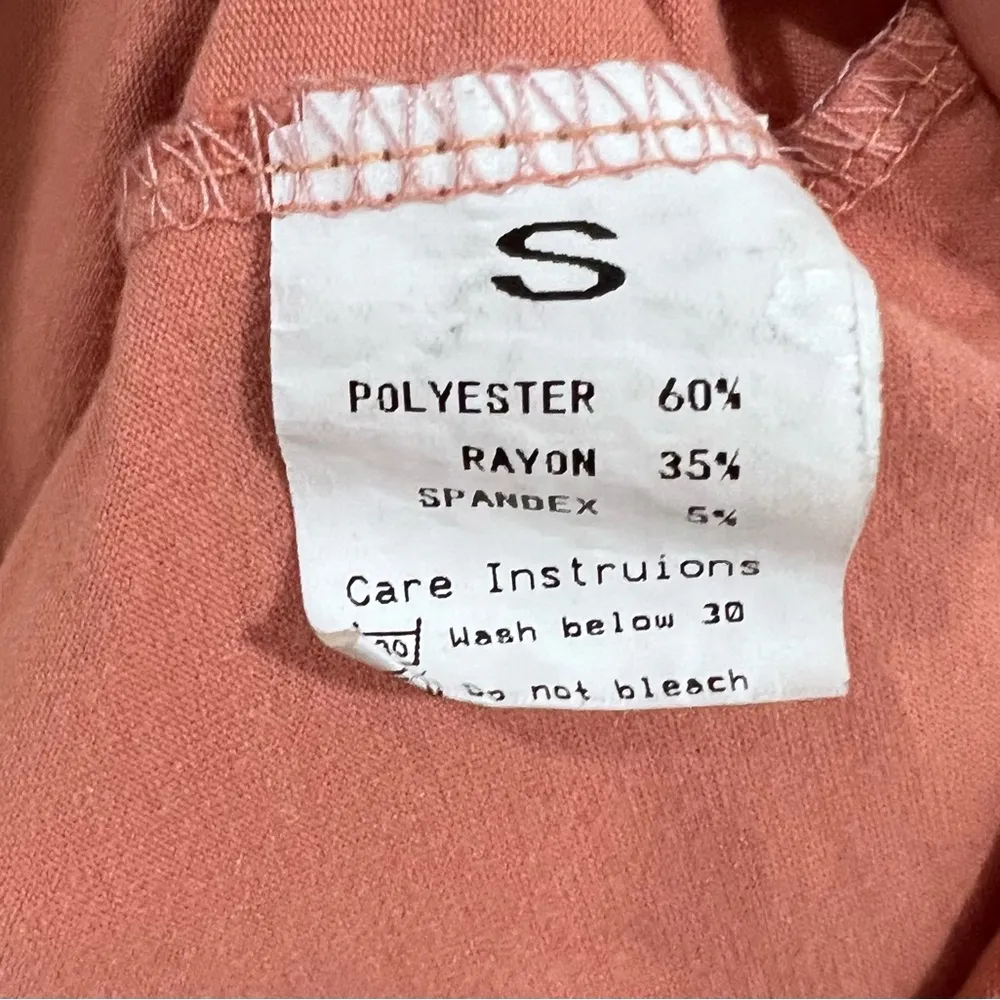 Blush tie shoulder super soft shift dress size small - Image 6