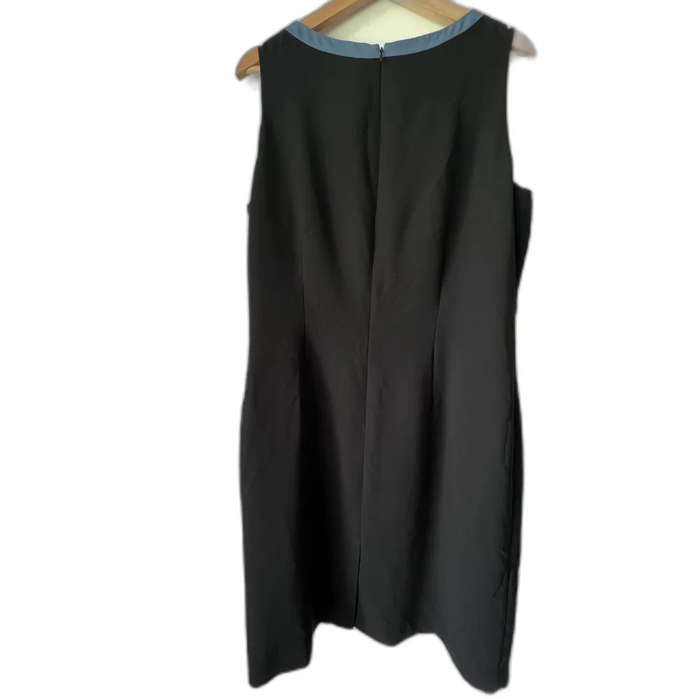 Amanda Smith Dresses Women plus dress mini black white sleeveless casual Size14. - Image 6