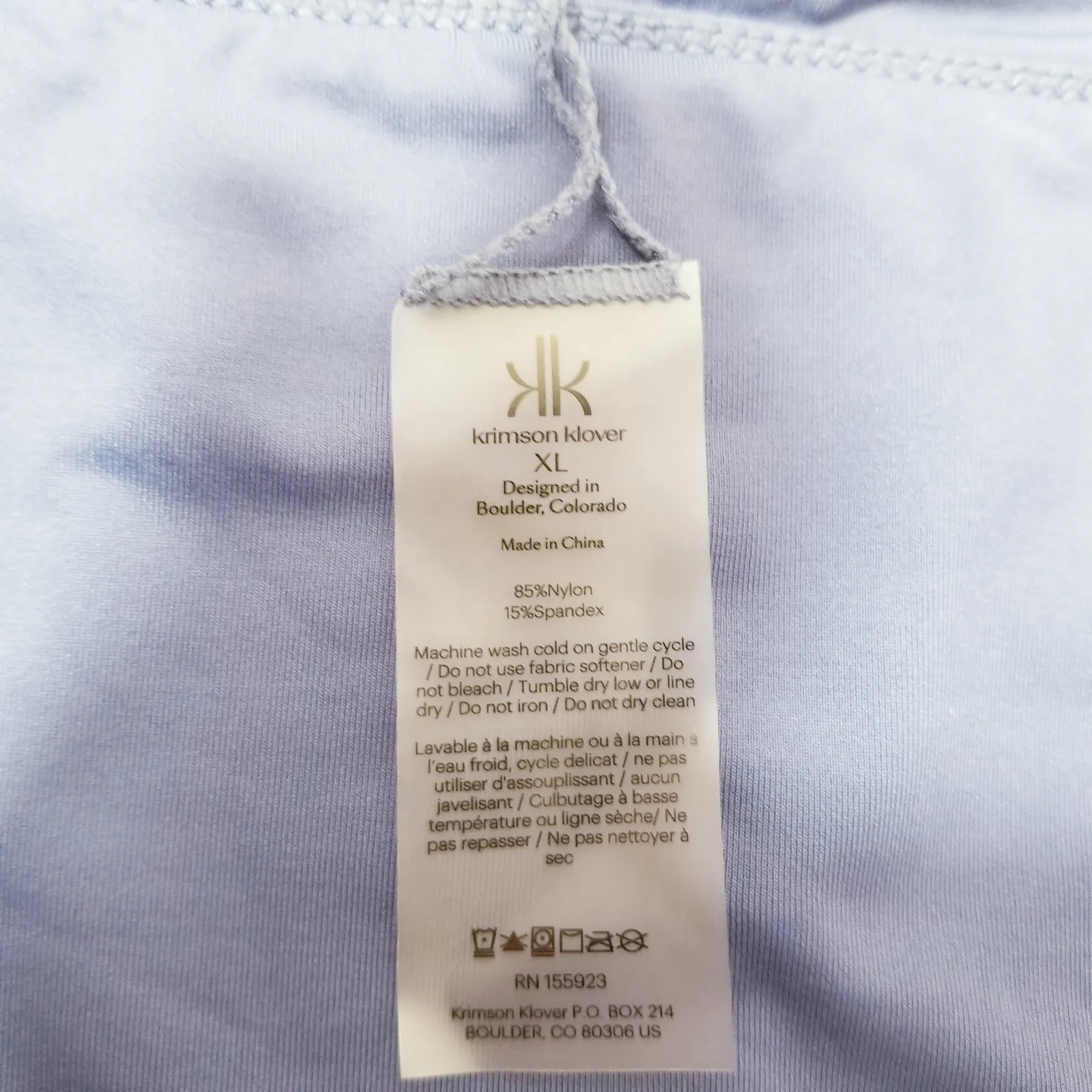 Krimson Klover Blue Orange Activewear Mini Skirts Size XL - Image 7