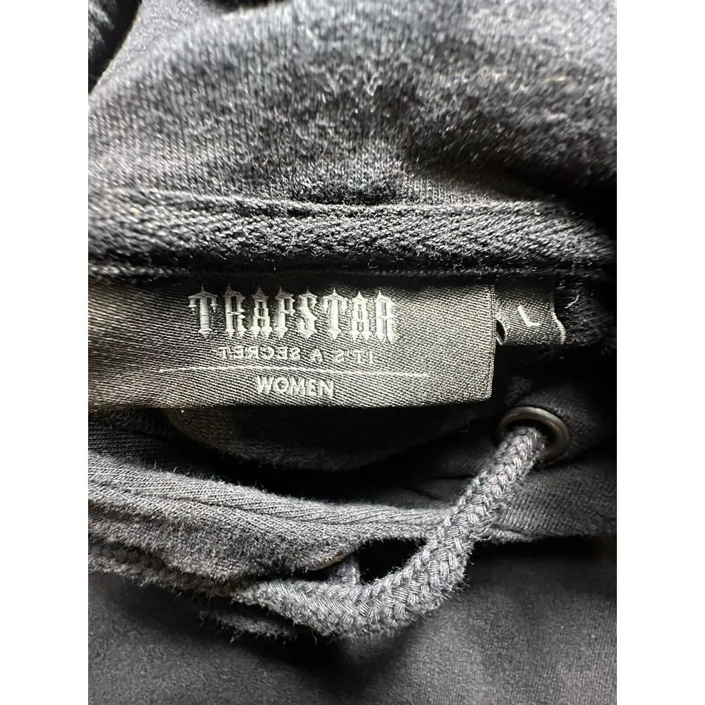 Trapstar Arch Tracksuit Size Large Black Red Hoodie Joggers Athleisure #Y5 - Image 9