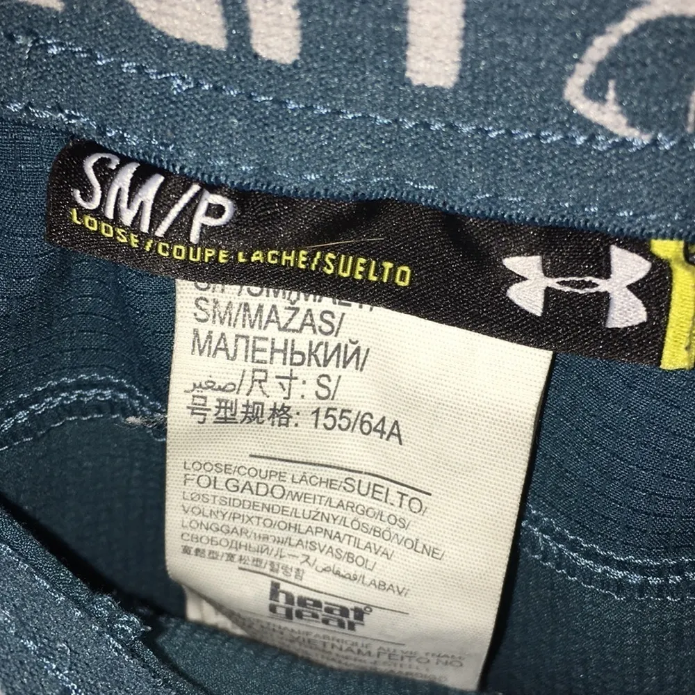 Under Armour loose cropped Capri pants size small hiking exploring blue …​ - Image 5