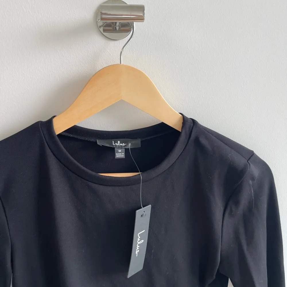 Lulus  black Long Sleeve Top - Image 2