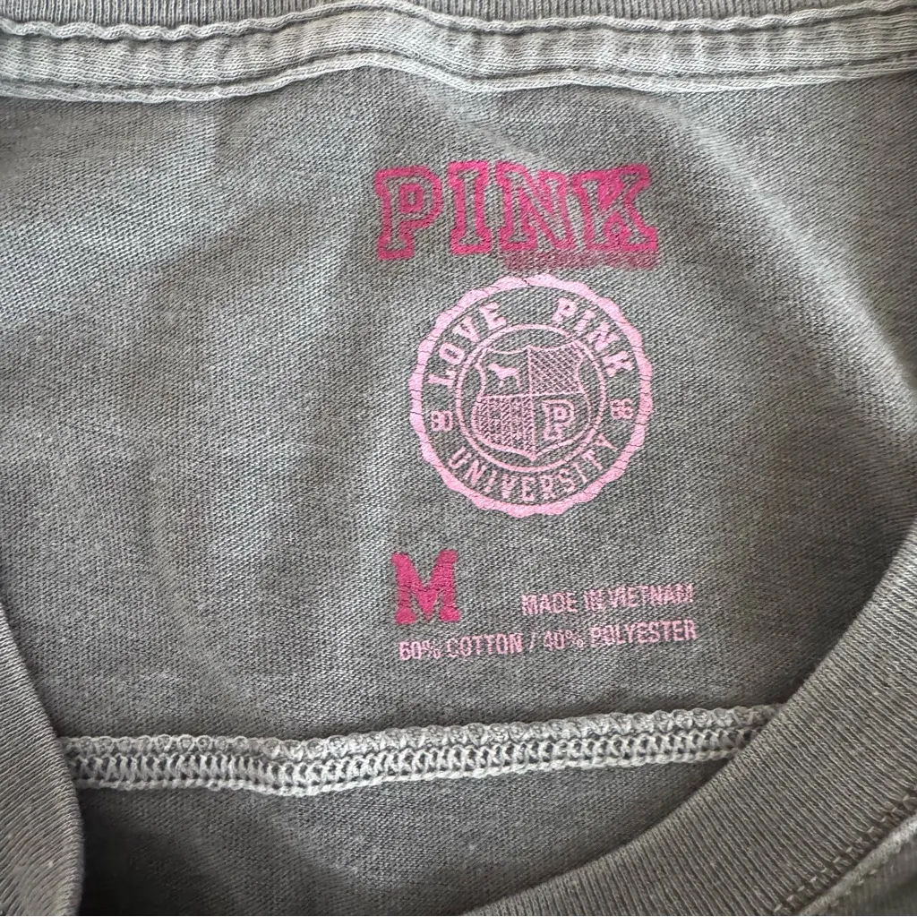 Victoria’s Secret PINK T-Shirts Size Medium - Lot of 4 - Image 17