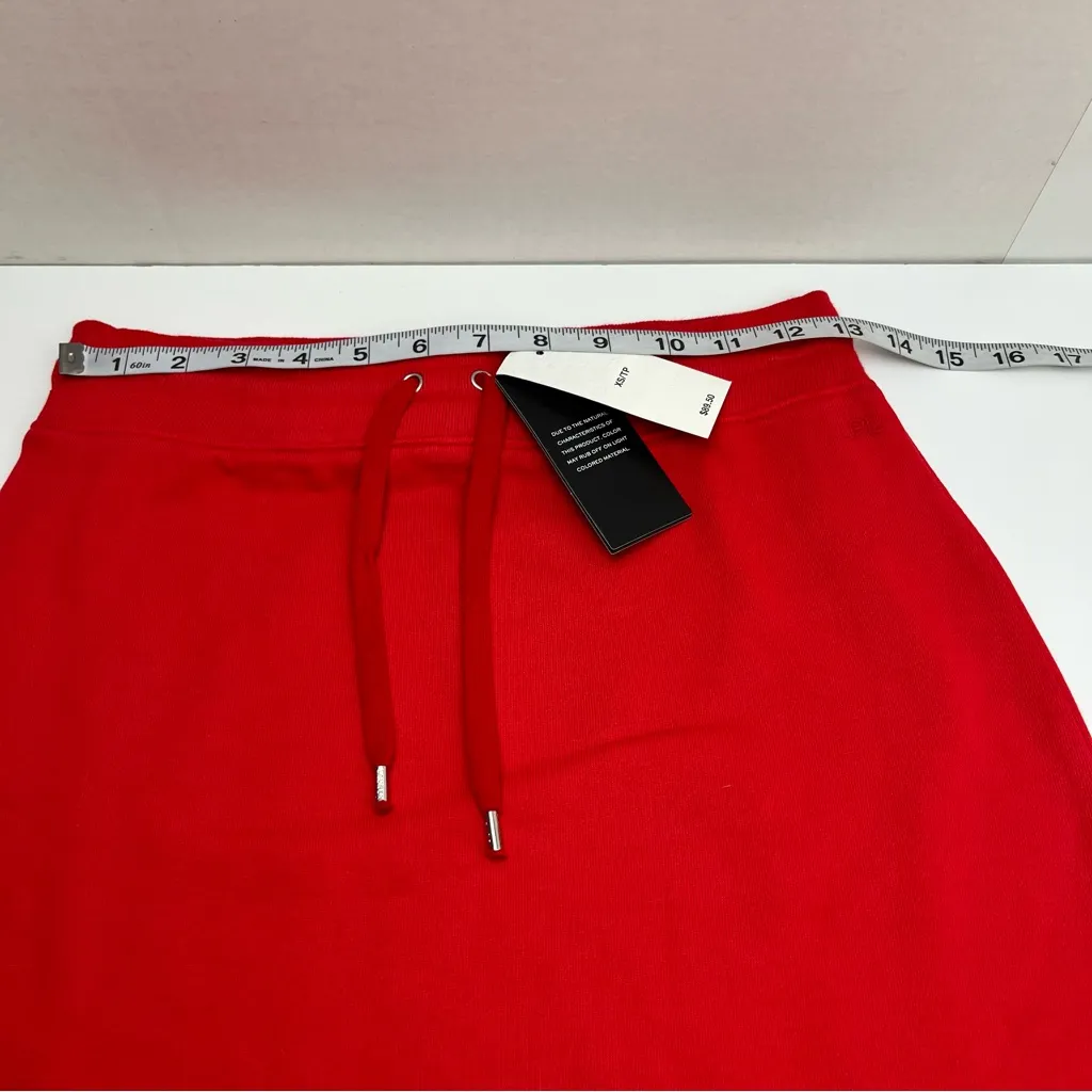 Lauren Ralph Lauren Red White Blue Stretch‎ Womens XS Skirt Side Slit NEW - Image 6