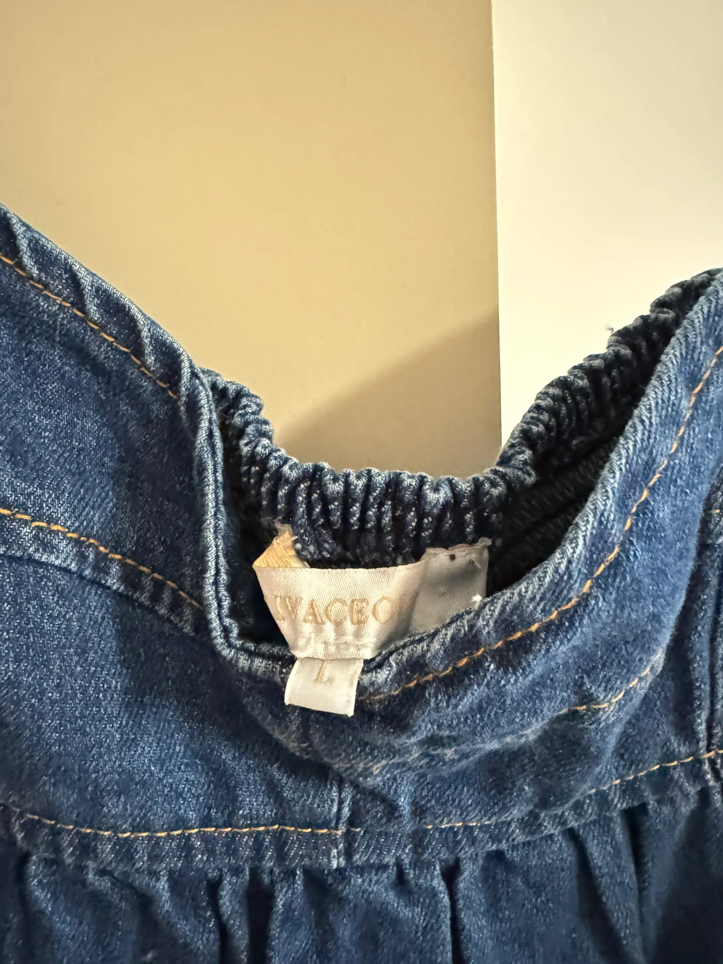 Denim Dress Size L - Image 2