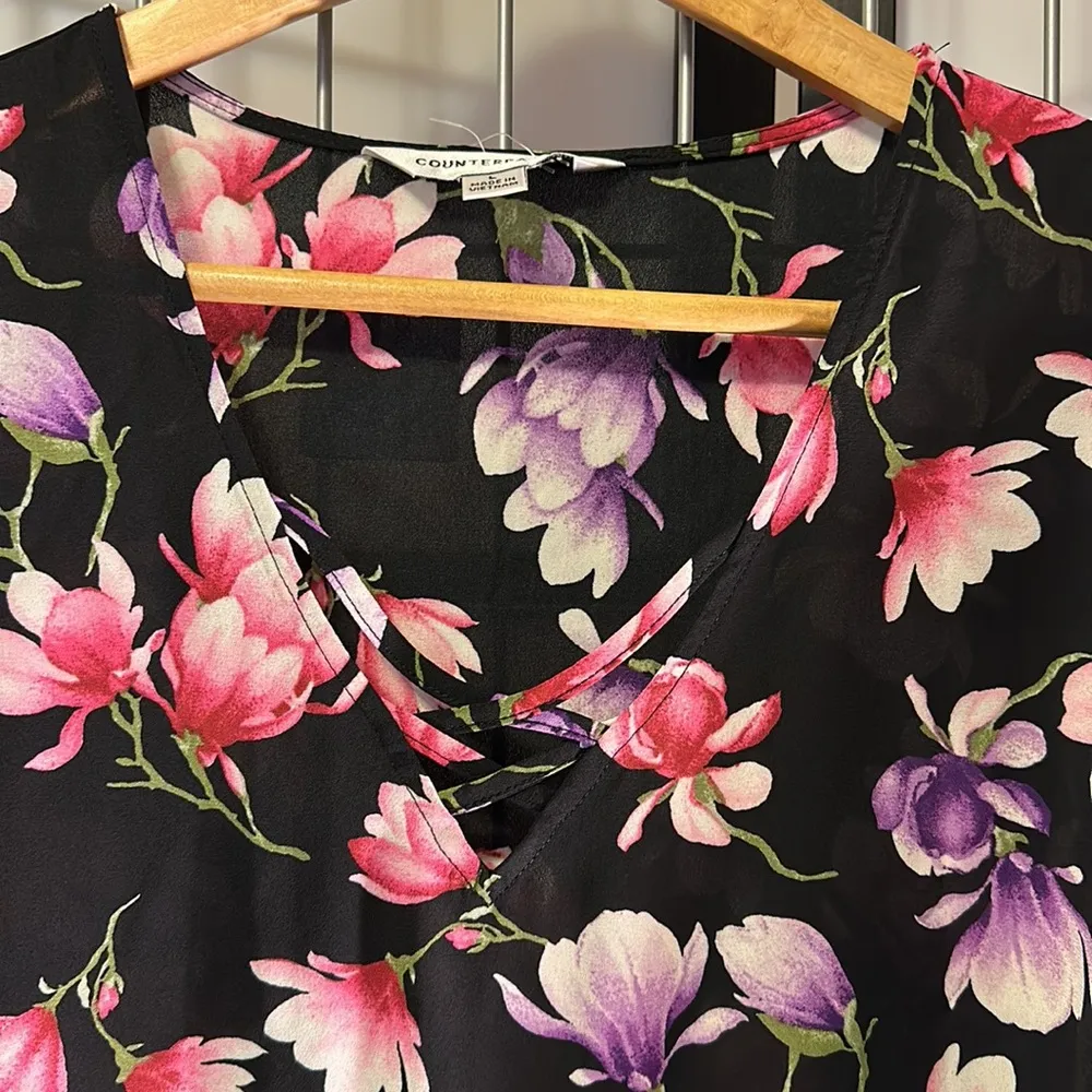 Counterparts silky fashion shirt top - Image 4