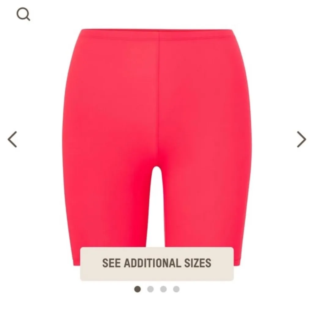 Skims‎ Fits Everybody Bike Shorts Ultra Pink XS - Image 2