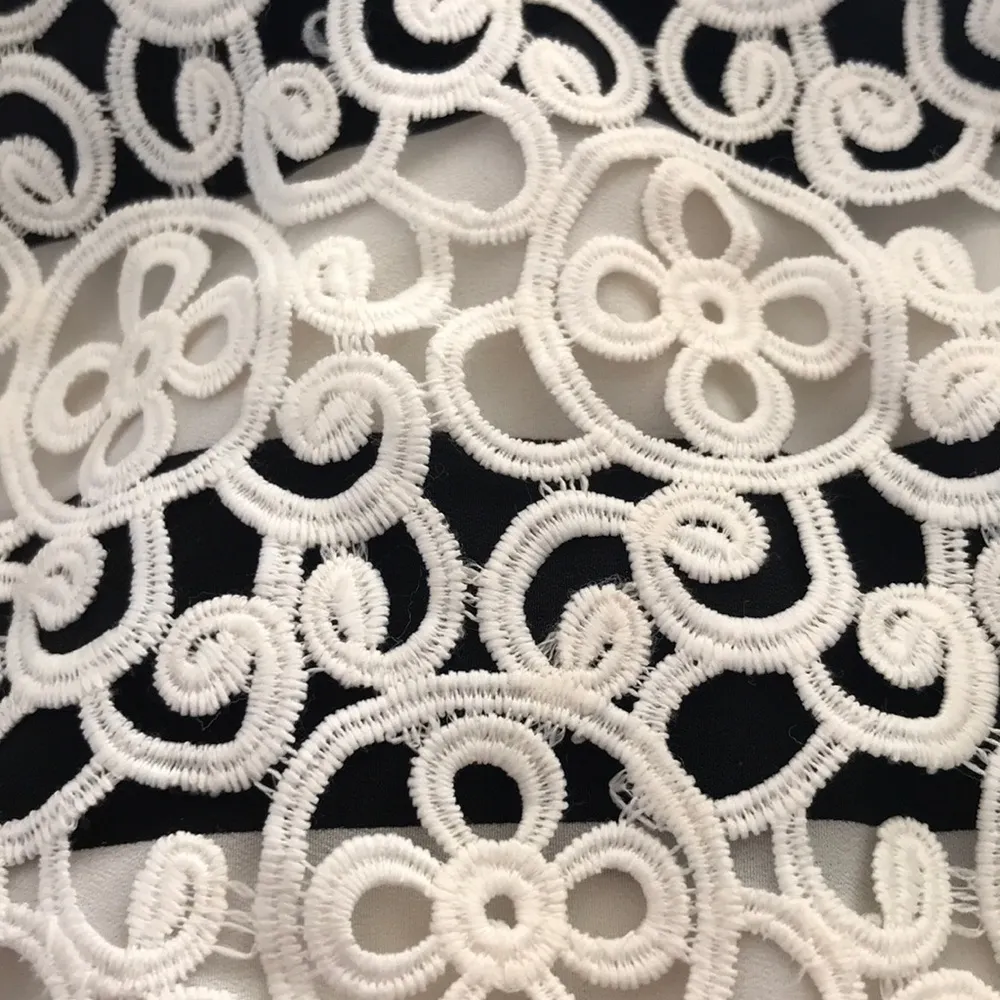 Adelyn Rae Lace Striped Dress - Image 3