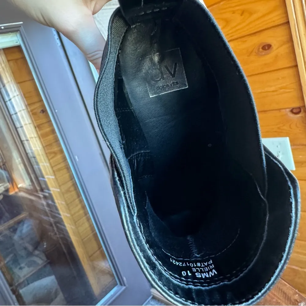 Buckle Rielle Chelsea Black Leather Ankle Boots - Image 8