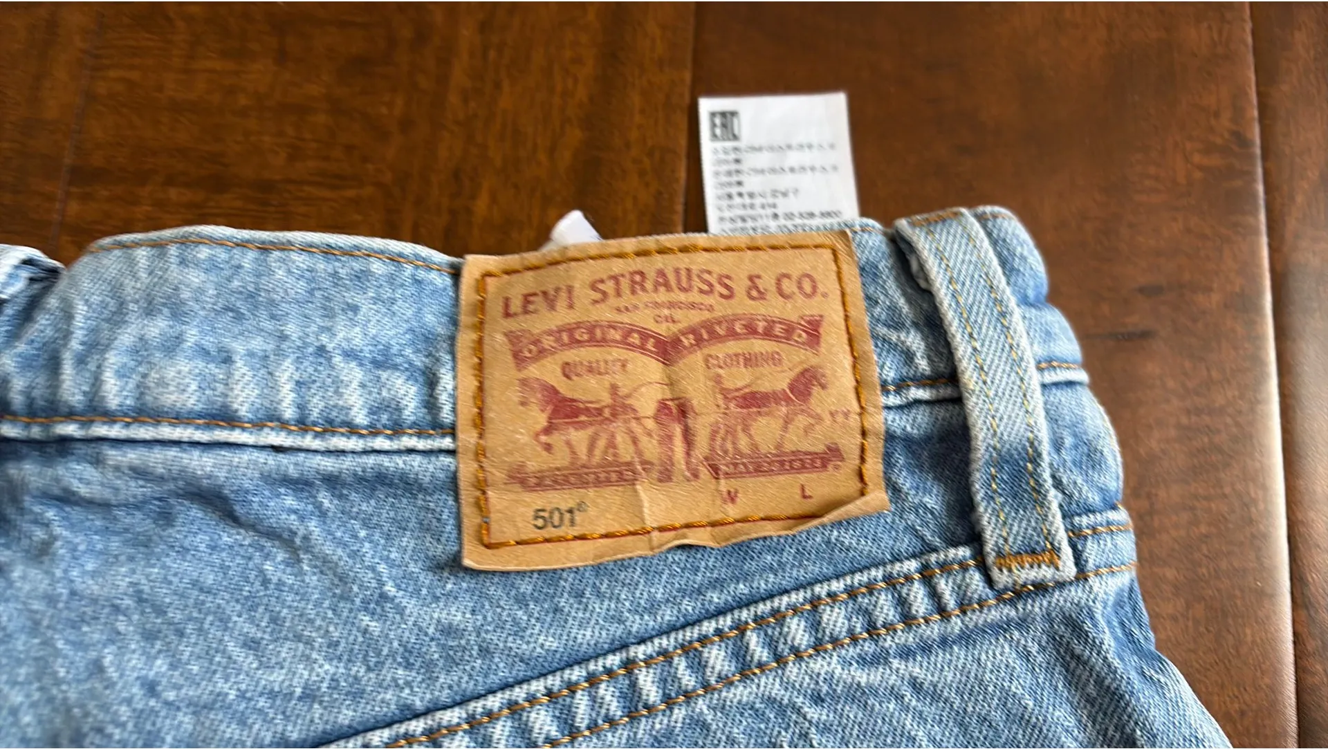 Levi’s 501 Denim Shorts - Image 3