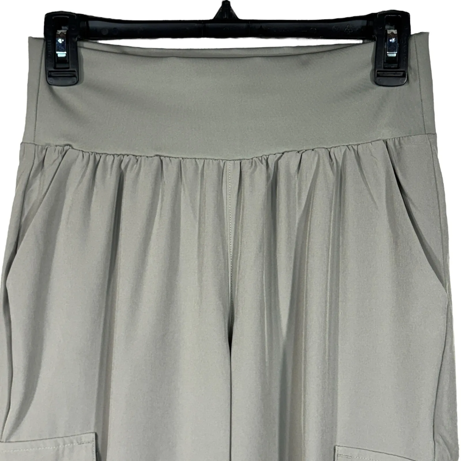 Gottex Medium Woven Cargo Pocket Joggers Lightweight Elastic Waist Quick-Dry - Image 2