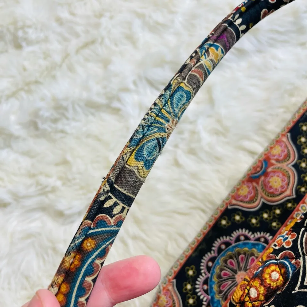 Vera Bradley Kensington Design Brown Hand Bag - Image 8